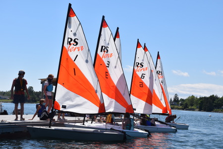 Rigging the St. George Sailing RS Teras in 2020